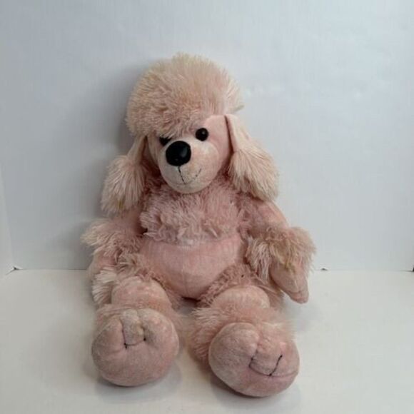 Build a Bear Workshop PINK POODLE 18" Plush Stuffed Animal Toy Dog French - Picture 1 of 6